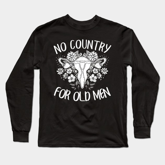 No Country For Old Men Long Sleeve T-Shirt by Distefano